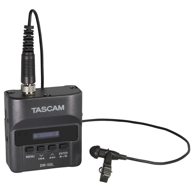 Tascam（タスカム）ピンマイクレコーダー DR-10L|商品紹介｜テイク 